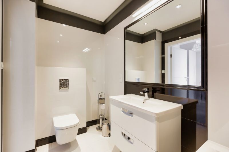 Minimalist Vanity in Bright Space